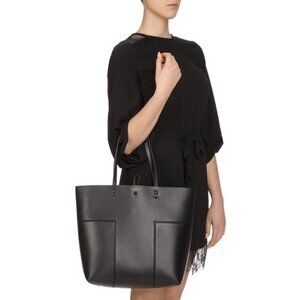 TORY BURCH $478 TALL T BLOCK BAG NEW WITH POUCH GIFT BAG INCL‎